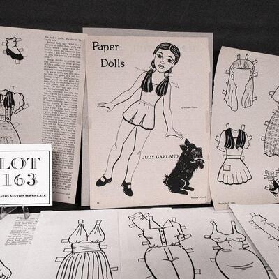 Older 1980s Magazine Paper Dolls, Marilyn Monroe, Luzy/Desi, Dorothy