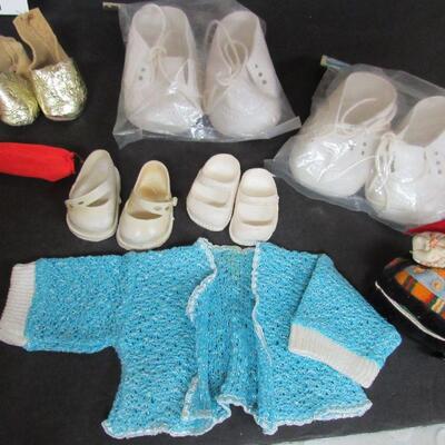 Vintage Doll Clothes and Shoes, Some Barbie Size