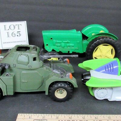 Tank, Truck and Buzz Lightyear Toy