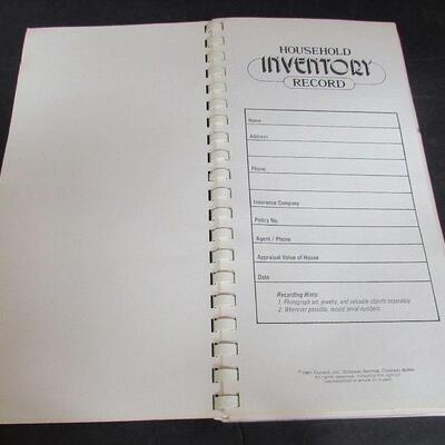 Nice Unused Celebrations Greeting Card Holder, Household Inventory Booklet and 2 Small Address Books