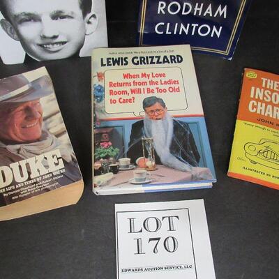 Books: Two Funny, 2 Political, One Duke John Wayne