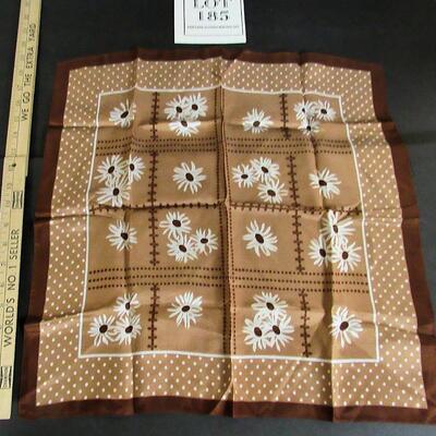 Pretty Tan Ladies Scarf