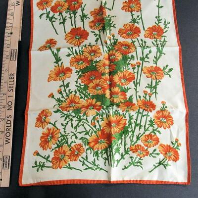 Pretty Long Ladies Scarf Bright Spring Colors