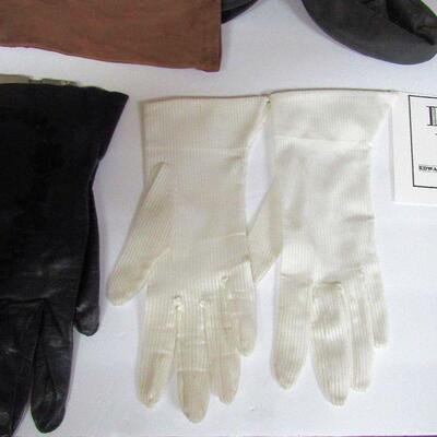 Lot of Vintage Ladies Gloves and Vintage Swim Shoes