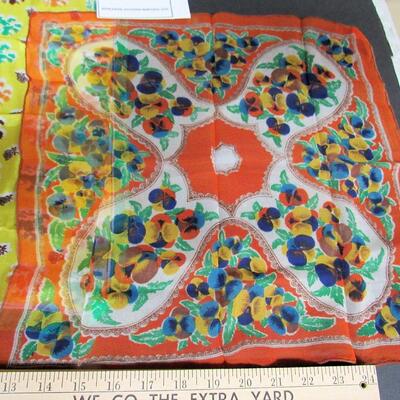 2 Larger Ladies Hankies