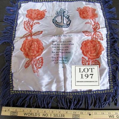 WWII Ear USN Pillow Cover