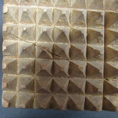 Antique Meat Tenderizer and Vintage Wood Rolling Pin