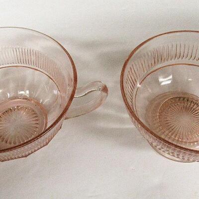 Lot of Depression Glass Items