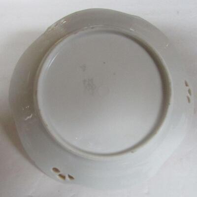 Vintage Dish Lot, Nice Covered Serving Dish, Handled Nappy, Nice Plate
