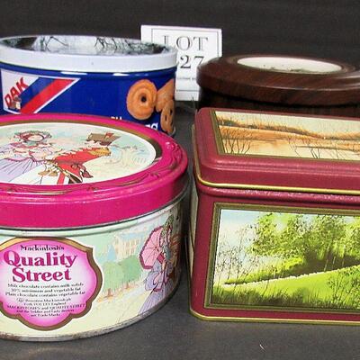 Lot of Older Tins