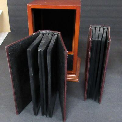 Photo Album Holder With 2 Nice Photo Holders