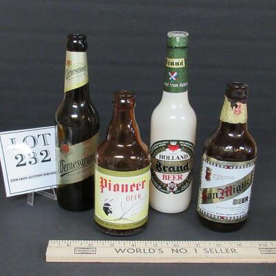 Vintage Beer Bottles, Pioneer, Theresa, WI and More