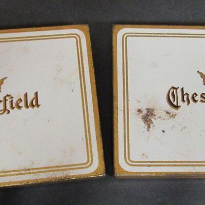 Lot of Old Cigar Boxes and Tins