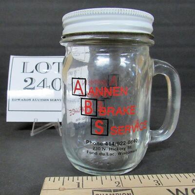 Vintage Fond du Lac Advertising Bank: Annen Brake Service