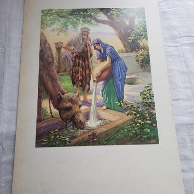 Lithograph Bible photo