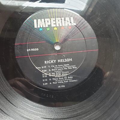 Ricky Nelson 33RPM record early