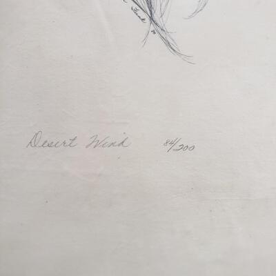 Horse drawing numbered of 200