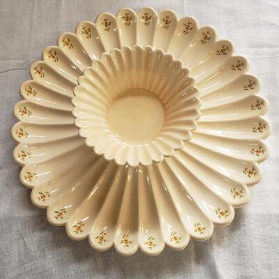 Vintage serving dish large
