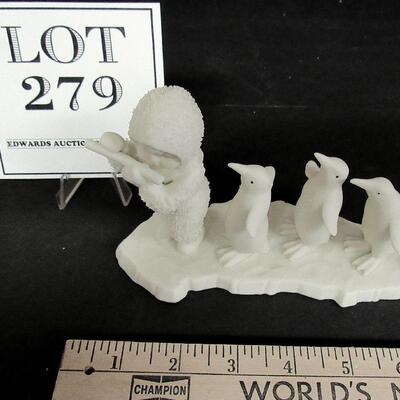 Vintage Dept 56 Snowbaby With Penguins