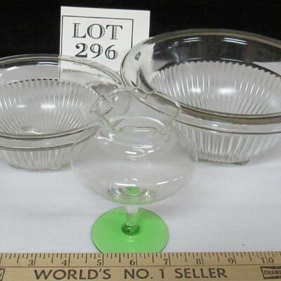 2 Vintage Mixing Bowls and Vase