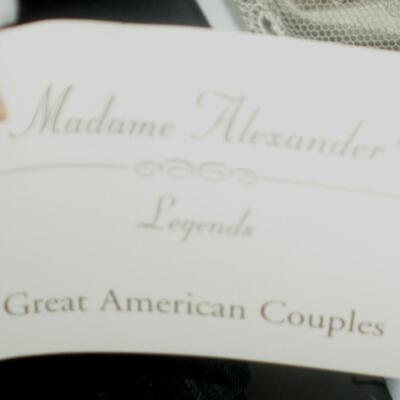 1996 Ltd. Edition Madame Alexander John and Jackie Kennedy Wedding dolls.  Made one year.  Rare!