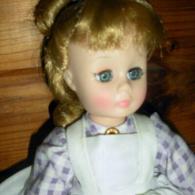 1972 Madame Alexander 12" Meg from Little women series.  Old logo on original box