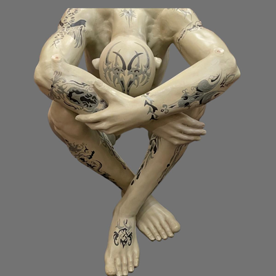 Tattooed Man Coffee Table