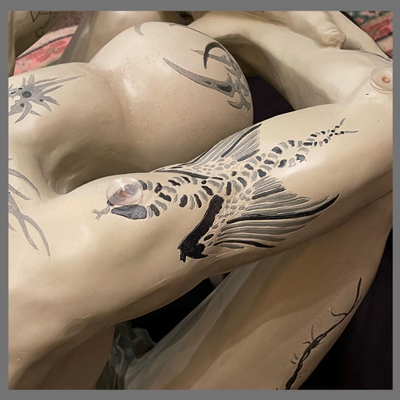 Tattooed Man Coffee Table
