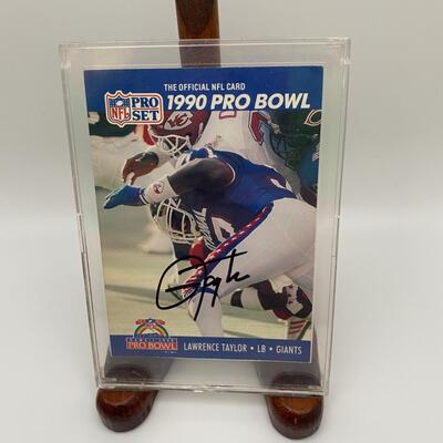 -36- Lawrence Taylor | Giants Signed Card