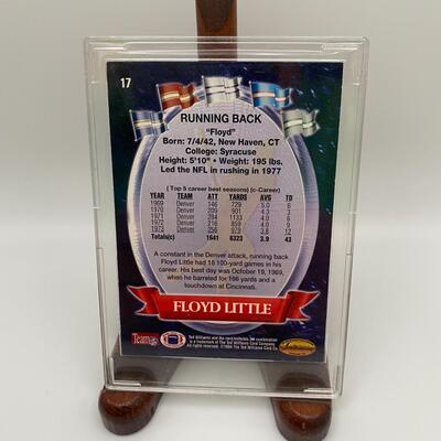 -38- Floyd Little | Signed Card