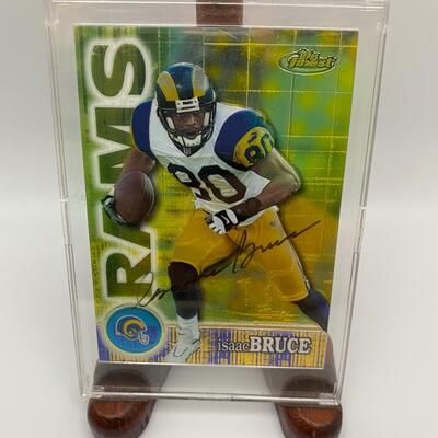 -40- Isaac Bruce | Rams Signed Card