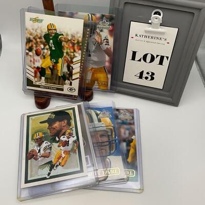 -43- Packers | Vintage Brett Favre Cards