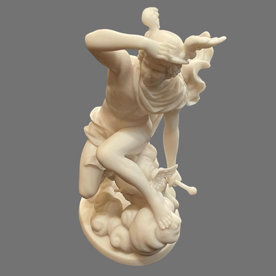 Hermes - Messenger of the Gods - Alabaster Sculpture