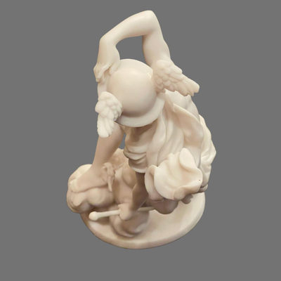 Hermes - Messenger of the Gods - Alabaster Sculpture