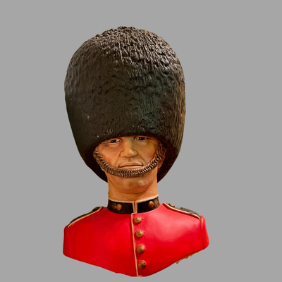 Bossons Chalkware Royal Guardsman Head