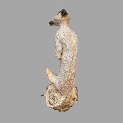 Susan Bergman Mire Cat Sculpture - 15"