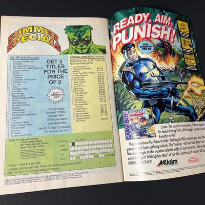 LOT 1: Marvel's Infinity Gauntlet Comic Books Volume 1 Numbers 1 & 2