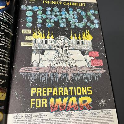 LOT 2: Infinity Gauntlet Vol. 1, Issues 2-5 Marvel Comic Books