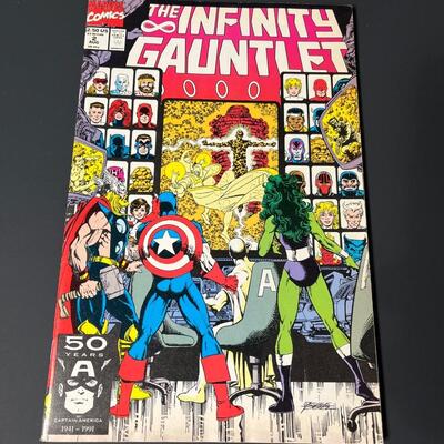 LOT 2: Infinity Gauntlet Vol. 1, Issues 2-5 Marvel Comic Books