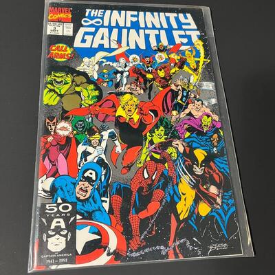 LOT 2: Infinity Gauntlet Vol. 1, Issues 2-5 Marvel Comic Books
