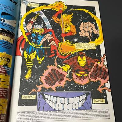 LOT 2: Infinity Gauntlet Vol. 1, Issues 2-5 Marvel Comic Books