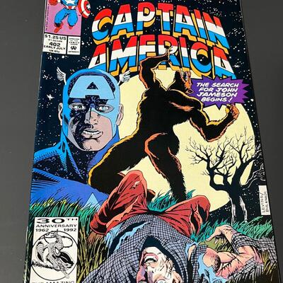 LOT 4: Captain America "Man And Wolf" Complete 6-Part Series July-Sept. 1992