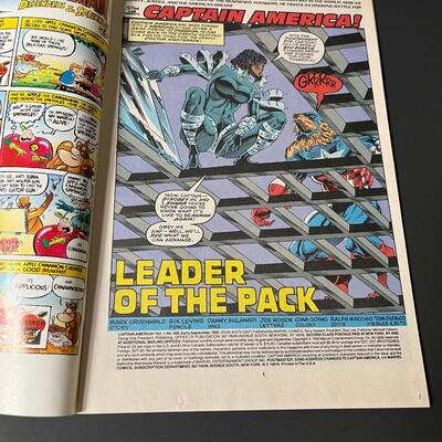 LOT 4: Captain America "Man And Wolf" Complete 6-Part Series July-Sept. 1992