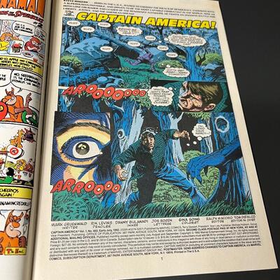 LOT 4: Captain America "Man And Wolf" Complete 6-Part Series July-Sept. 1992