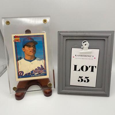 -55- Ivan Rodriguez | Topps Baseball Card
