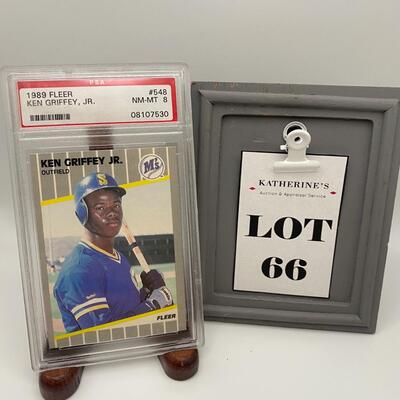 -66- Ken Griffey Jr. | 1989 Fleer Card