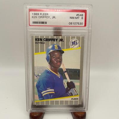 -66- Ken Griffey Jr. | 1989 Fleer Card