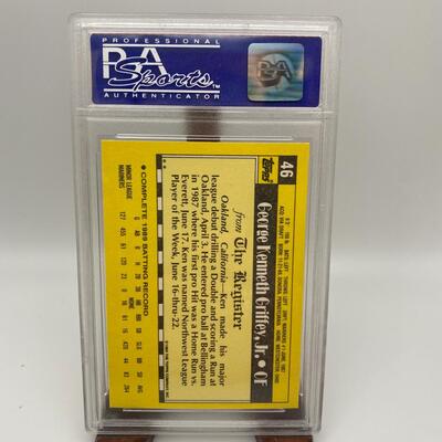 -67- Ken Griffey Jr. | 1989 Topps Card