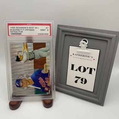 -79- M. Barrett and T. Fryman | 1995 Bowman Card