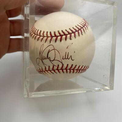 -90- Signed Baseball | Gerald Williams | DevilRays